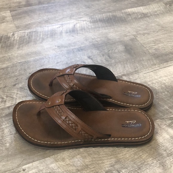 Clarks Flip Flops- size 9 - Picture 2 of 6